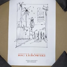 The Big Lebowski |Concept Movie print by Matt Ferguson for Vice Press Film Vault