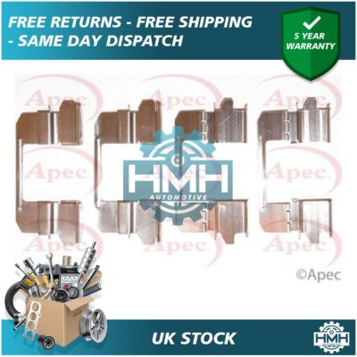 Fits D-Max Rodeo 1.9 D 2.5 CRDi 3.0 Brake Pads Fitting Kit Front Poppy