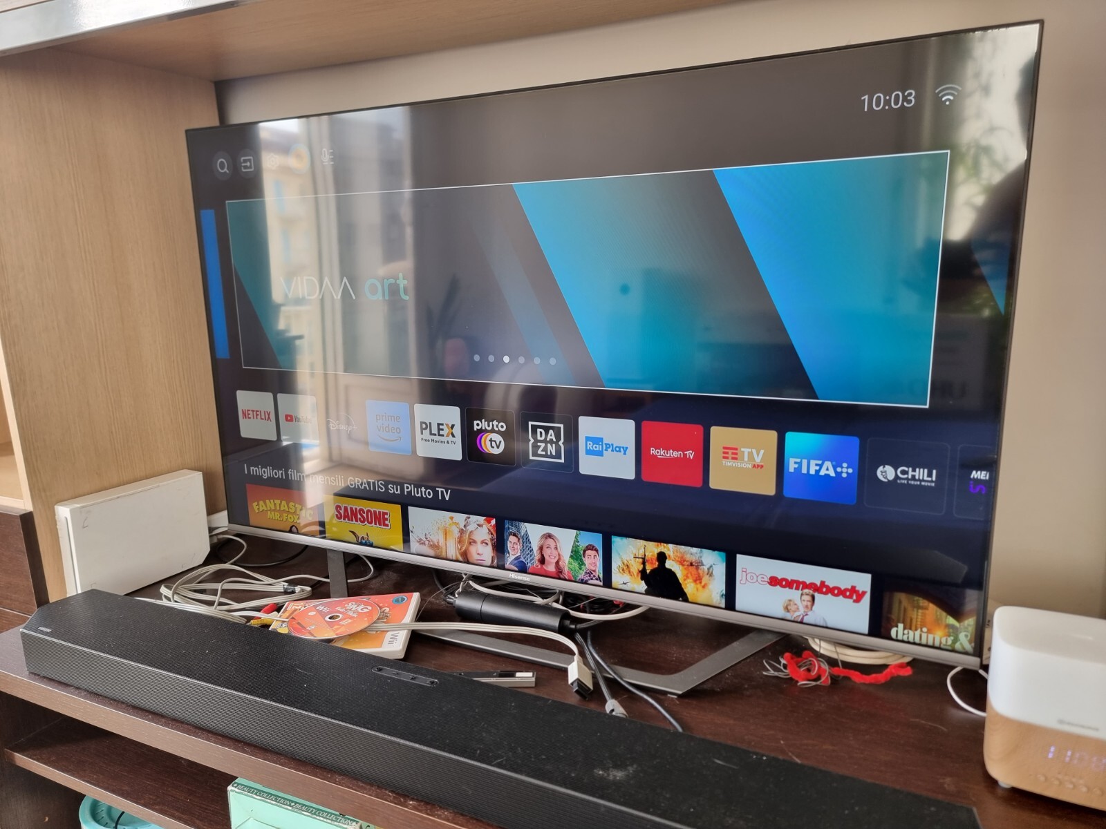 TV Hisense 50'' UHD 4K Serie A7GQ Smart TV