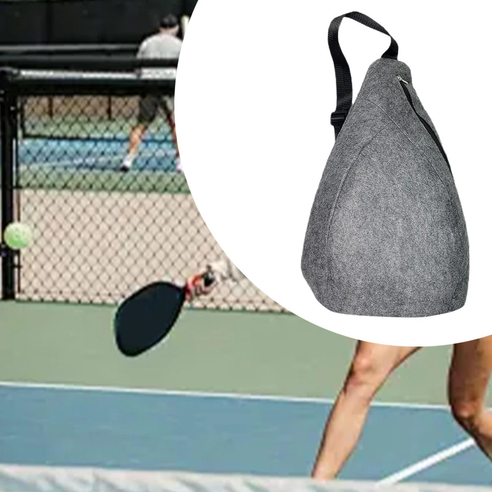 Pickleball Bag Chest Bag Lightweight Felt Shoulder Bag Pickleball Racket Bag Pickleball Bag Chest Bag Lightweight Felt Shoulder Bag Pickleball Racket Bag