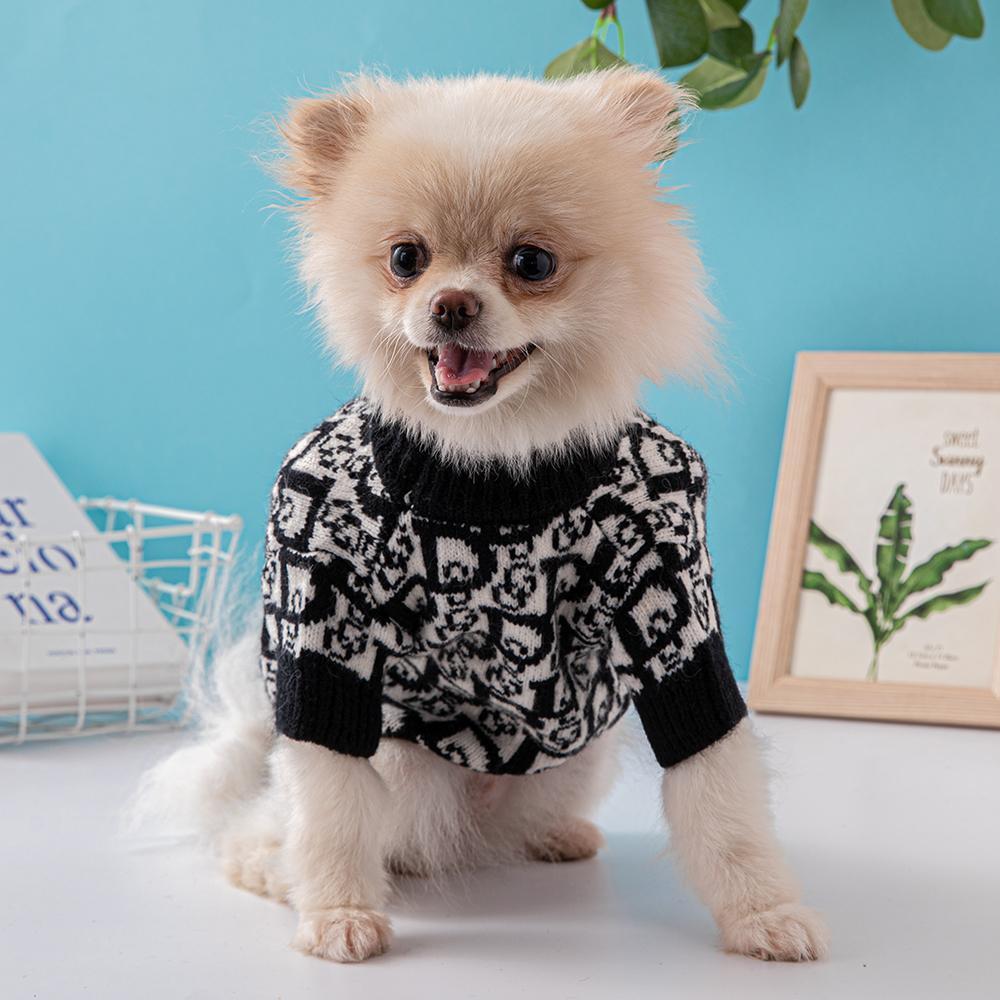 Dog Clothes Winter Warm Extra Polyester Large Dog Sweaters For Big