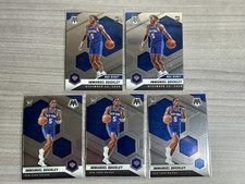 2020-21 Panini Mosaic Immanuel Quickley Rookie & NBA Debut Knicks RCs (5x) (RC)