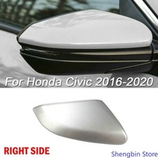 Replacement Silver Mirror Cover for Honda Civic 2016-2020 Passenger Side