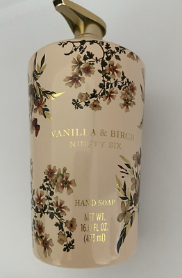 NINETY SIX by DW HOME Vanilla & Birch Scented Liquid Hand Soap