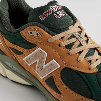 New Balance 990v3 Made in USA Tan Green M990WG3 Men's Size | eBay