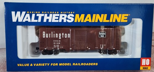 Chicago Burlington Quincy RR 1948 AAR Boxcar 61180 Walthers Mainline HO 910-1207 | Zustand: New