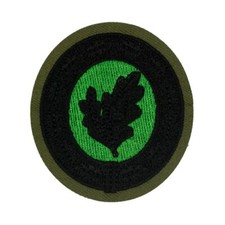 Bundeswehr Einzelkämpfer EK 1 Abzeichen Aufnäher Gestickt - 5,7 x 6,3 cm