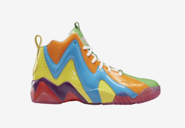 Size 8 - Reebok Kamikaze II Blue Bomb 