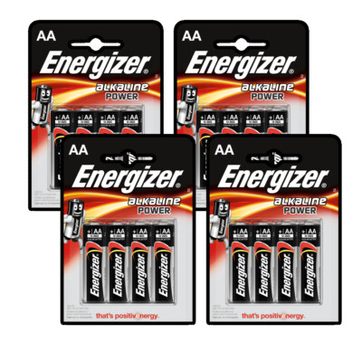 Energizer Alkaline Power AA 1,5V LR6 4er Blister - Menge wählbar -