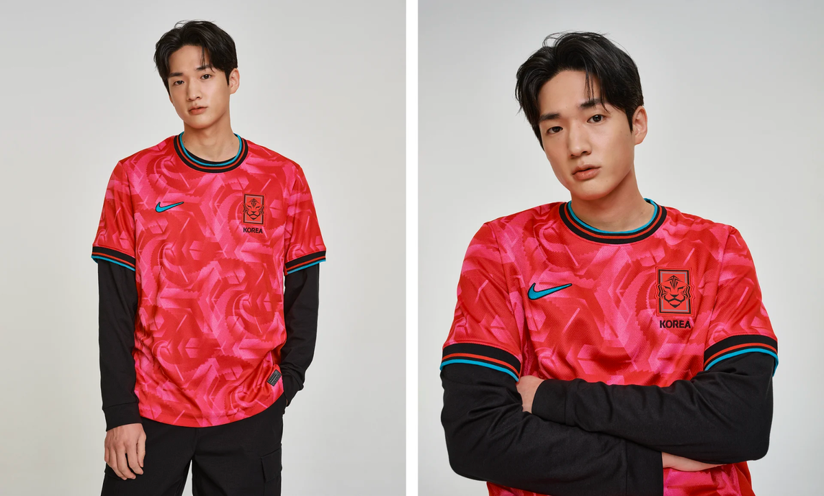 Nike Korea National Football Team Home Jersey T-Shirt (4282