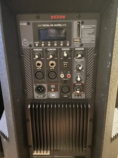 ION IPA91 Audio Total PA Max Speaker - Black for sale online | eBay