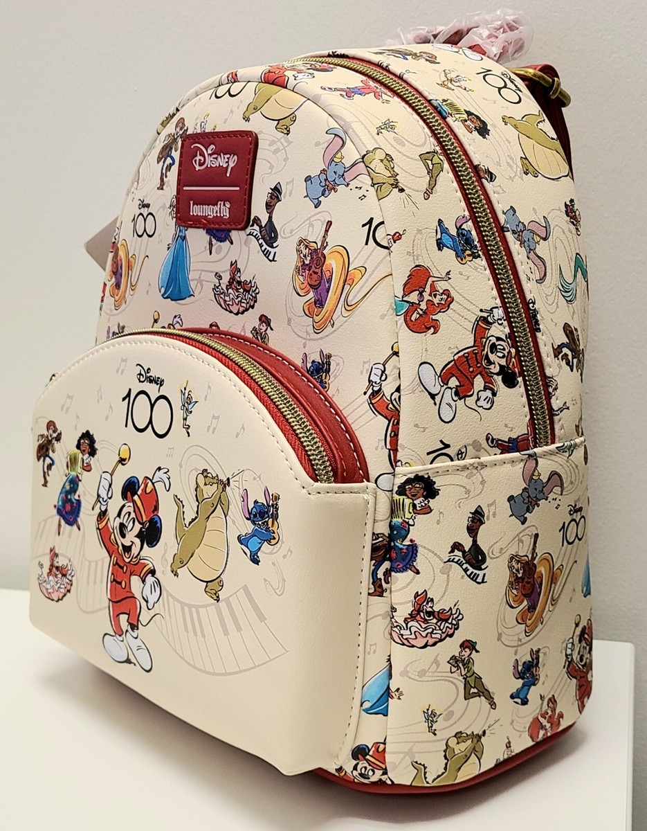 New Loungefly Disney 100 Mickey Mouse & Band Music Mini 
