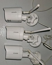  6 PACK ZMODO Wireless Security Camera Outdoor WiFi Night Vision Alexa Google