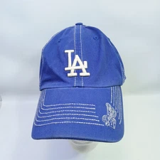 LA Dodgers Baseball Twins Enterprise Ball Cap Hat Adjustable Strapback Vtg RARE