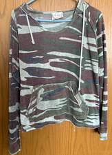 U.S. Vintage Camo Hoodie Women's Size Large