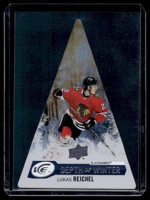 2023-24 Upper Deck Ice Depth of Winter Lukas Reichel #DW-21