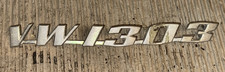 Vw 1303 Badge Vw Beetle Engine Lid Emblem Vw1303 Genuine 135853687