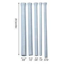 5-Inch Spring Tube Bender Set for Soft Copper - 1/4" to 5/8" Sizes