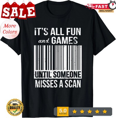 2025/Funny Misses A Scan Postal Worker Gift Tee Unisex T-Shirt