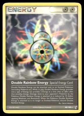 Pokemon Tcg Double Rainbow Energy #88 Pokemon Crystal Guardians MP