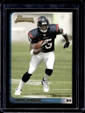 2003 Bowman Andre Johnson Rookie RC #200 Texans