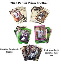 2025 Panini Prizm Football Singles-Rookies, Parallels, & Inserts-Pick Your Card