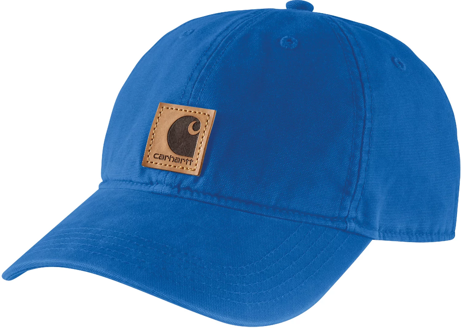 Carhartt Odessa Blue Cotton Canvas Adjustable One Size Cap Force