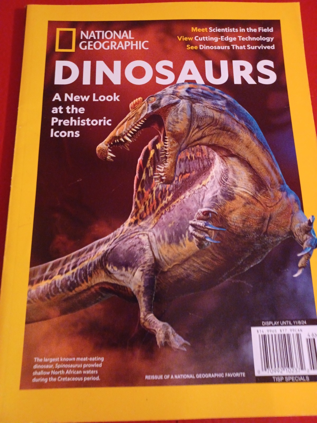 National Geographic Magazine - Dinosaurs - A New Look at the Prehistoric Icons !