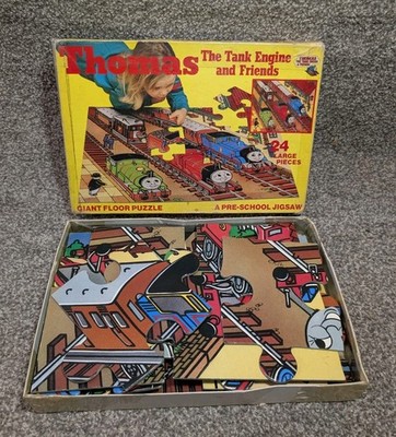 Vintage Thomas die Panzermaschine und Freunde 24-teiliges riesiges Bodenpuzzle 