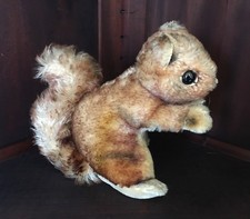 Adorable Vintage Steiff Germany Plush- Disney's "Perri the Squirrel" - 9" Tall