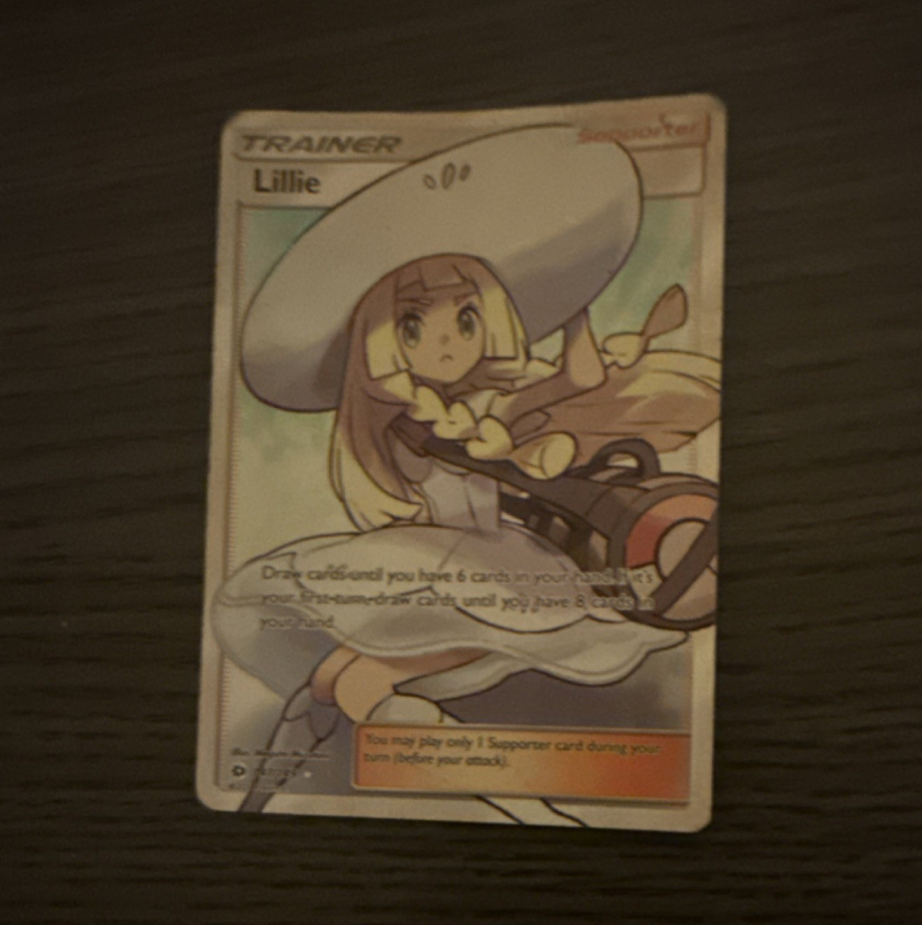 The Pokémon Company Lillie Trainer Full Art Holo 147/149 SM Base Ultra Rare EN
