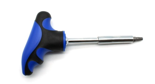 TMAX 1/4 pulgadas mango en T hexagonal soporte broca destornillador, 5 pulgadas de largo - Imagen 2 de 4