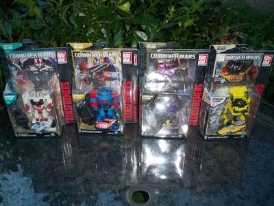 TRANSFORMERS COMBINER WARS STREETWISE SMOKESCREEN BLAST OFF SUNSTREAKER