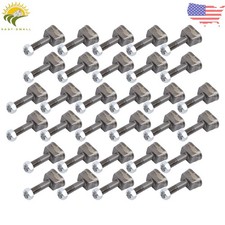 32 Pack Stump Grinder Teeth Compatible Replace Grinder Teeth For Stump Removal