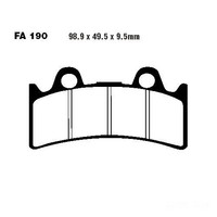 Bremsbelag EBC FA190HH Vorne FüR Triumph Daytona 900 Super III Bj. 1994-1996