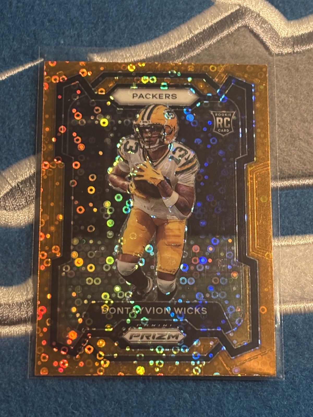 2023 Panini Prizm - Rookies Dontayvion Wicks #333 Disco Prizm (RC)