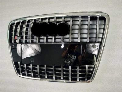 For Audi A8 S8 D3 2006 2007 2008 2009 2010 Grille Chrome Frame Rings Grill strip - Image 1 of 4