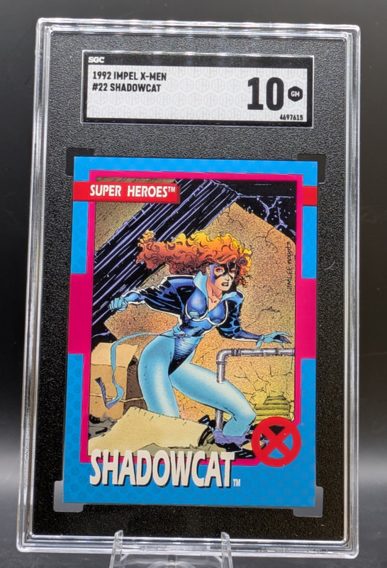 1992 Impel Marvel Super Heroes #22 Shadowcat - SGC 10 GEM MINT
