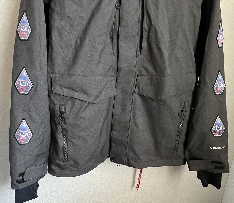 Volcom V.Co Men’s M Snowboard Jacket Jamie Lynn Series 15K mm 15K gm - Image 3 of 4