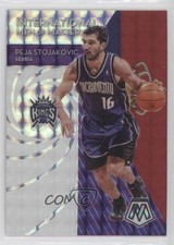 2019 Panini Mosaic International Men of Mastery Silver Prizm Peja Stojakovic xi6