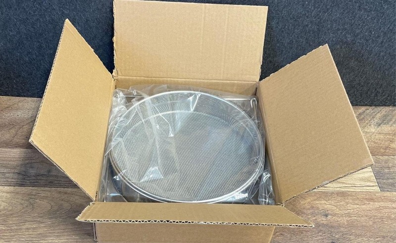 Honey Filter Stainless Steel Beekeeping Double Honey Sieve Strainer