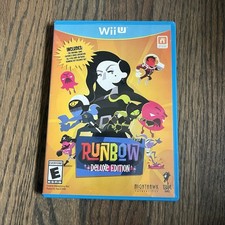 Runbow: Deluxe Edition (Nintendo Wii U, 2016) CIB Clean Disc