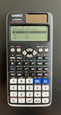 Casio FX-991DE X Schulrechner - Schwarz