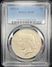 1935-S PCGS XF45 Silver Peace $1