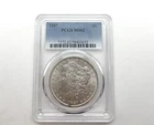 1887 Morgan Silver Dollar MS62 PCGS $1