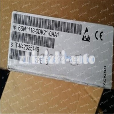ONE NEW SIEMENS SERVO AXIS CARD 6SN1118-0DK21-0AA1