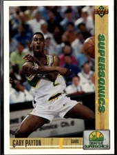 1991 Upper Deck Gary Payton #153 SC233