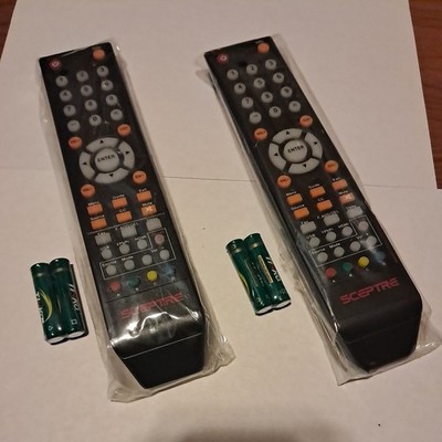 OEM SCEPTRE TV Universal Remote Control 8144p21151599D U515 Series  New