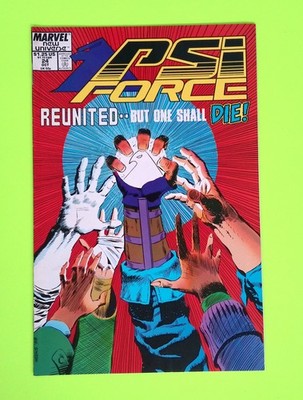 Psi-Force #24 1988 Marvel Comics 8.0 Comic Book M60-58