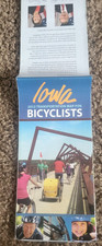 MULTI FOLD 2012 ROAD MAP FOR BICYCLISTS IOWA